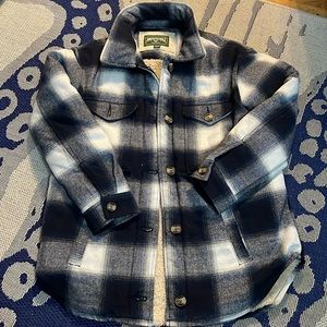 American Eagle flannel coat